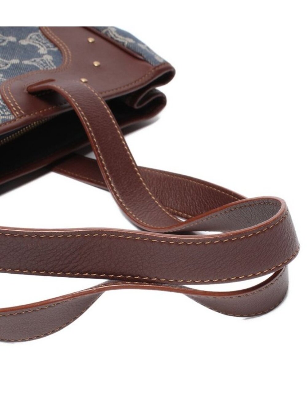 Celine Denim Tote Paris Macadam - Picture 7 of 10